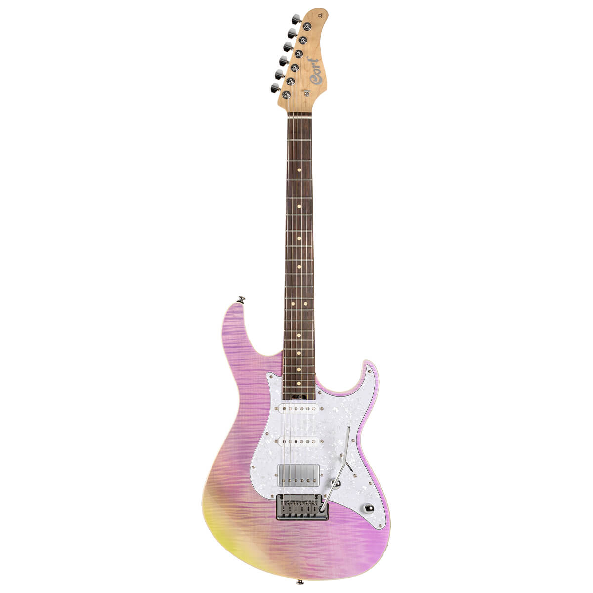 Cort G280-Select TCP G Series Select Trans Chameleon Purple Electric Guitar