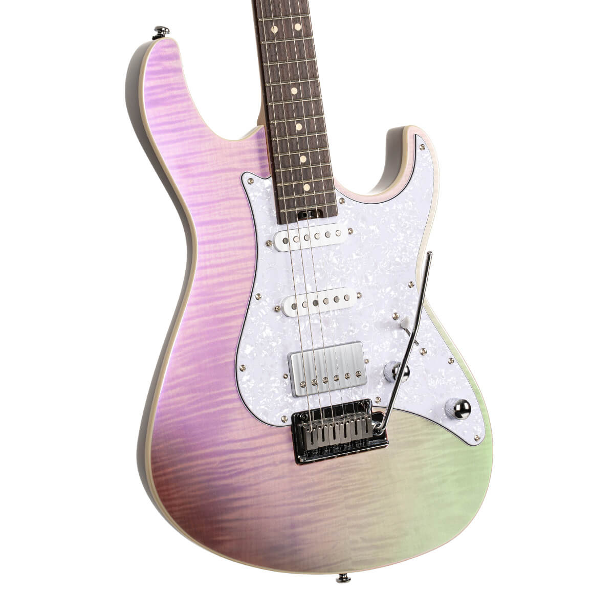 Cort G280-Select TCP G Series Select Trans Chameleon Purple Electric Guitar