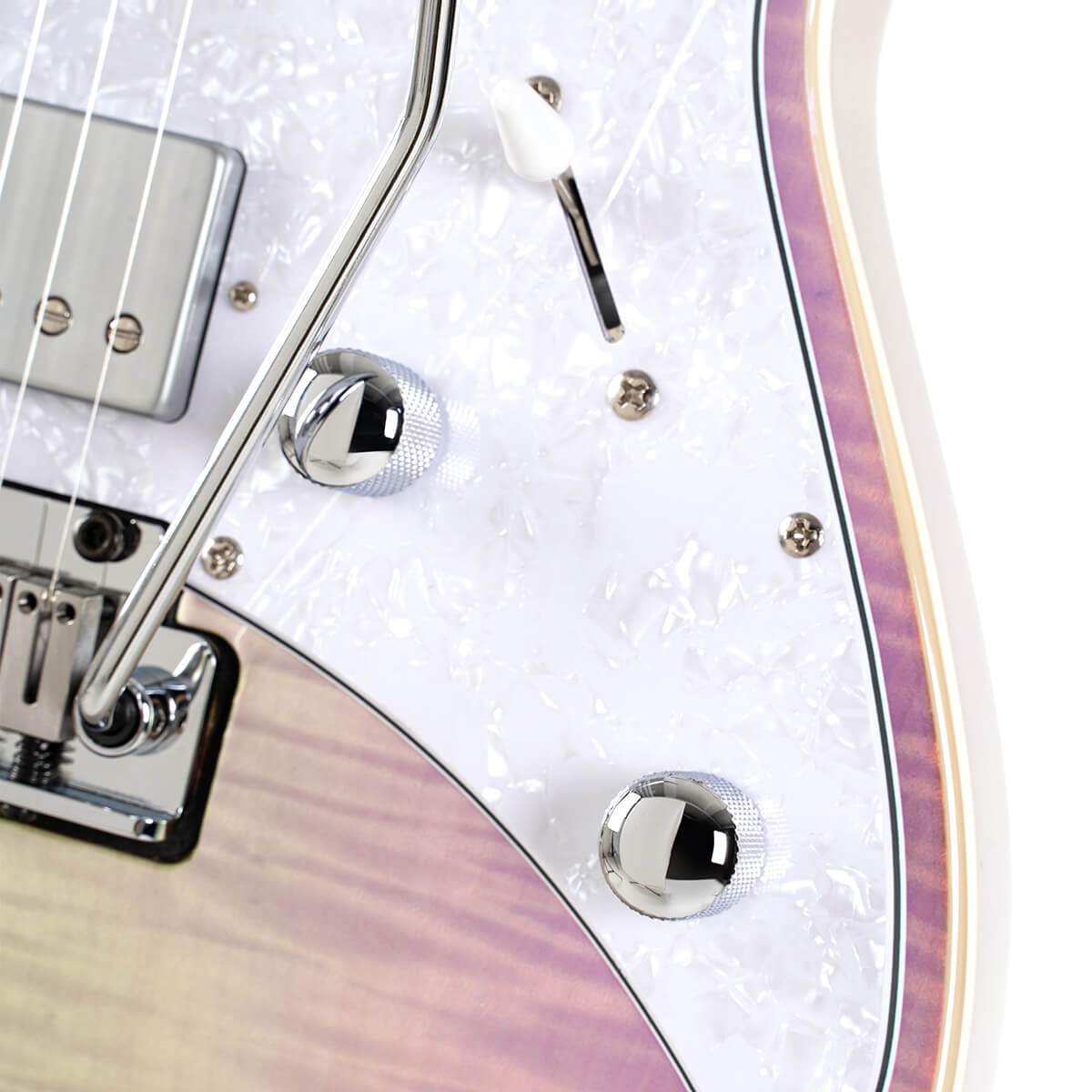 Cort G280-Select TCP G Series Select Trans Chameleon Purple Electric Guitar