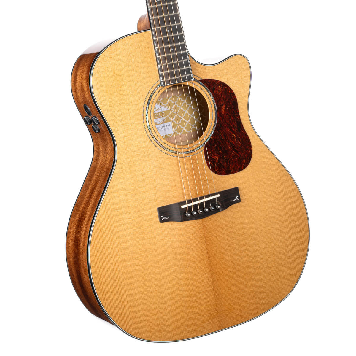 Cort GOLD-A6 Natutral Cutaway Electro-Acoustic Guitar