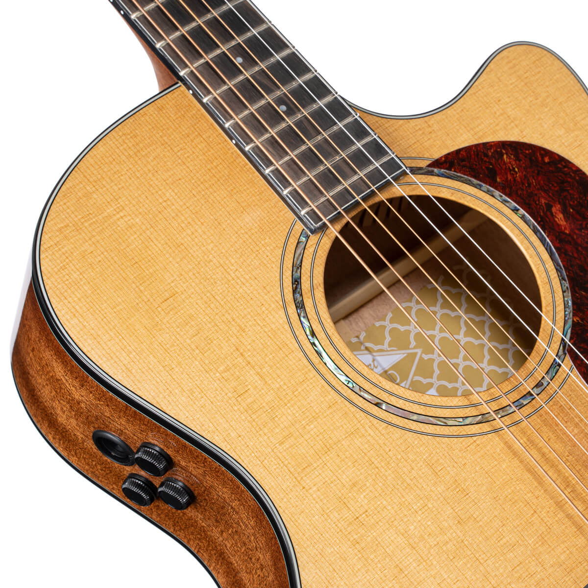 Cort GOLD-A6 Natutral Cutaway Electro-Acoustic Guitar