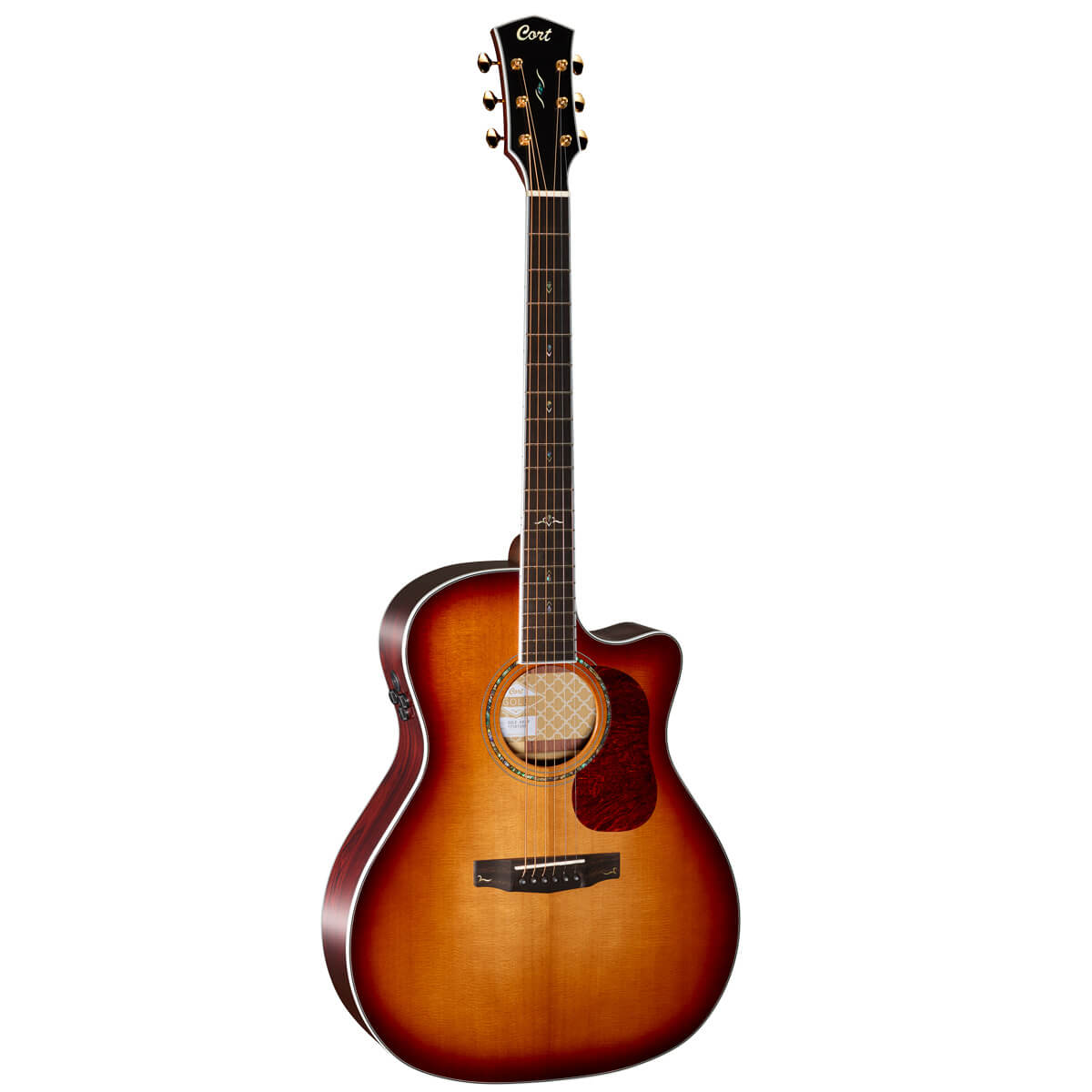 Cort GOLD-A8 LB Cutaway Electro-Acoustic Guitar