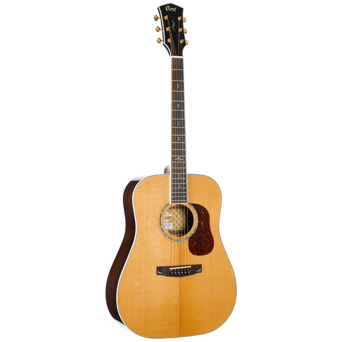 Cort GOLD-D8 Natutral Gold Series Acoustic Guitar
