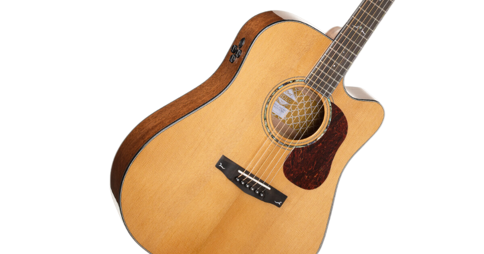 Cort GOLD-DC6 Natutral Cutaway Electro-Acoustic Guitar