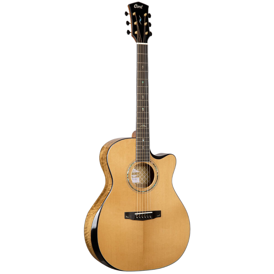 Cort GOLD-EDGE Natutral Cutaway Electro-Acoustic Guitar