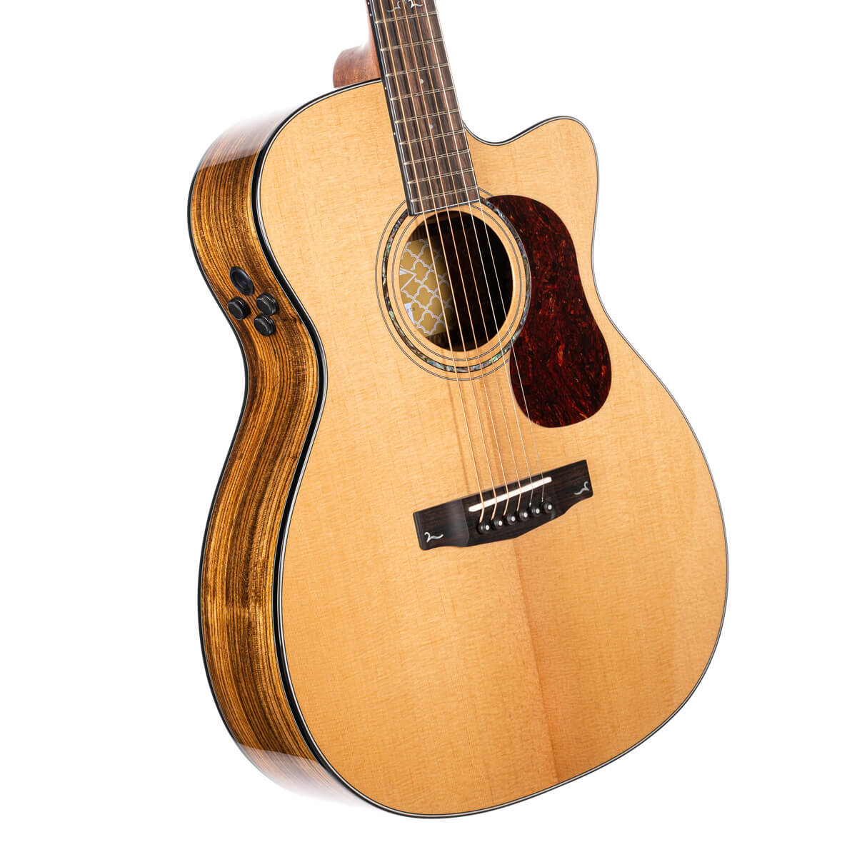 Cort GOLD-OC6 Bocote Natutral Cutaway Electro-Acoustic Guitar