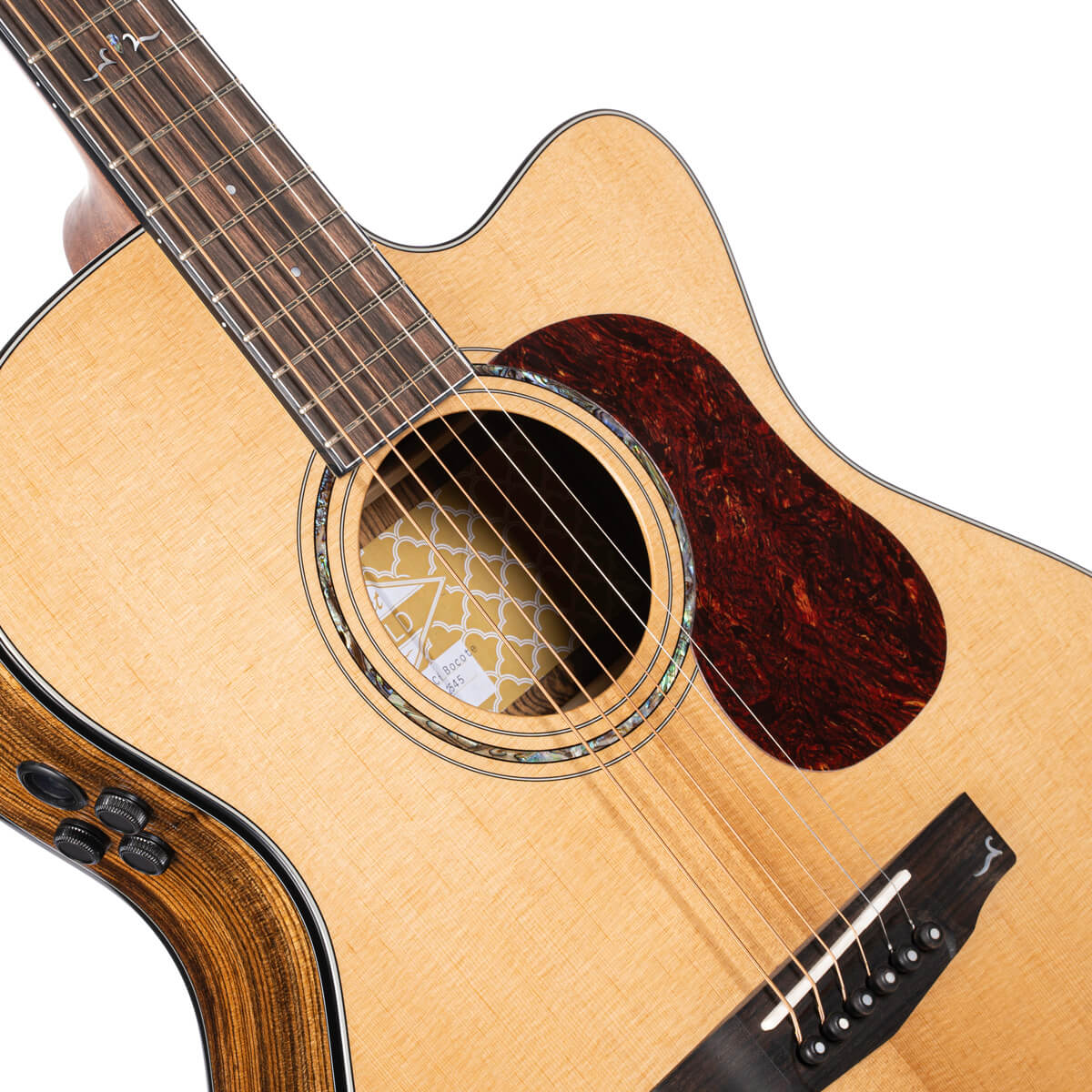 Cort GOLD-OC6 Bocote Natutral Cutaway Electro-Acoustic Guitar