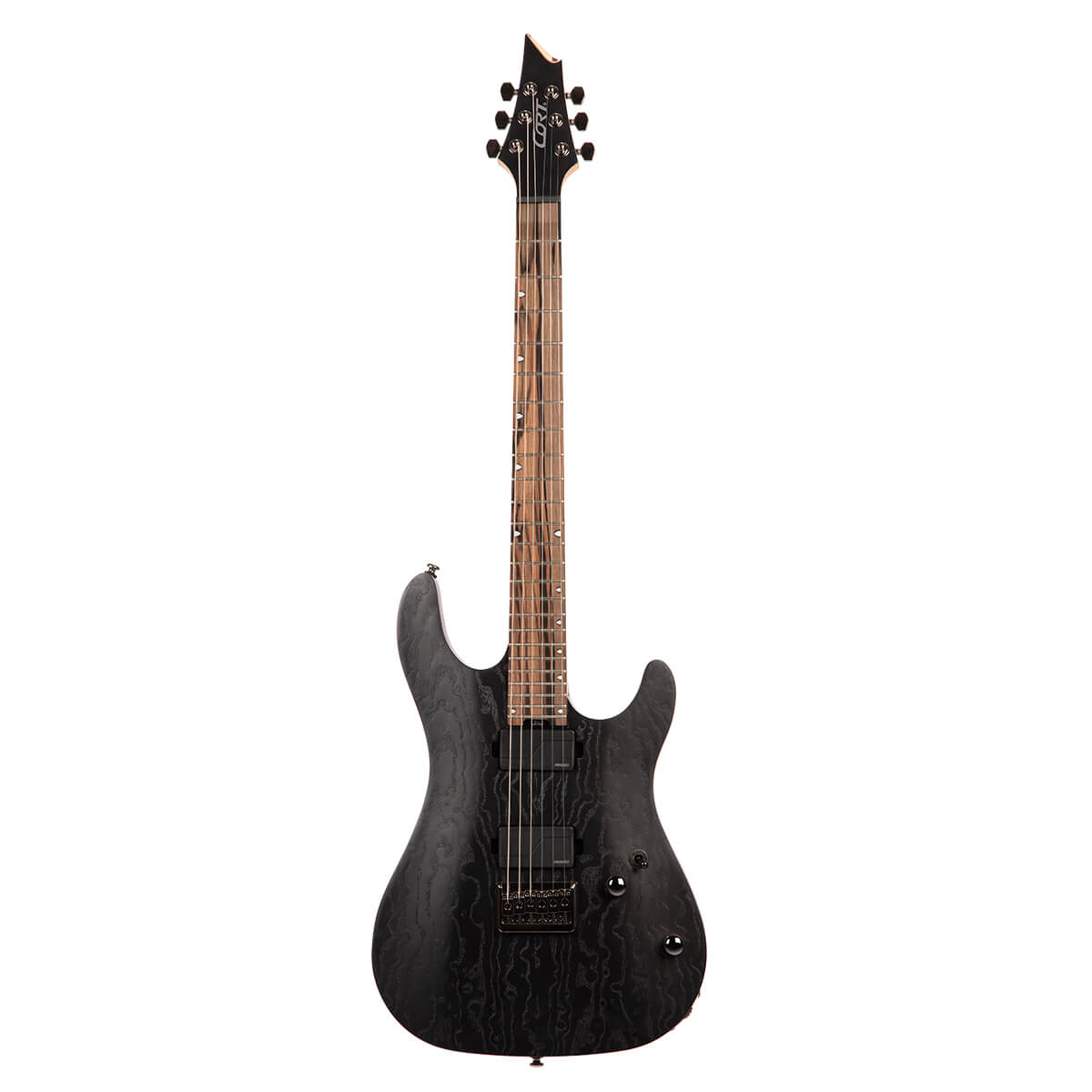 Cort KX500-ETCHED EBK KX Series Etched Black Electric Guitar