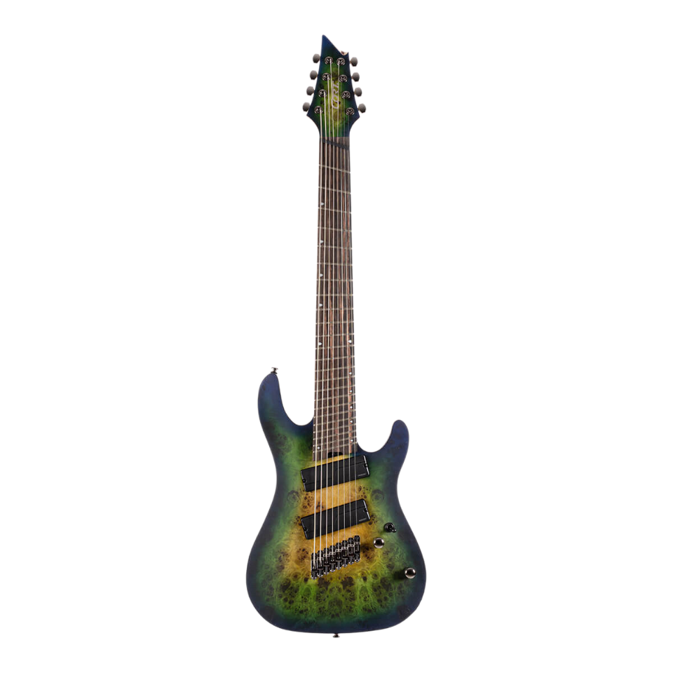 Cort KX508MS II-MBB KX Series Mariana Blue Burst Electric Guitar