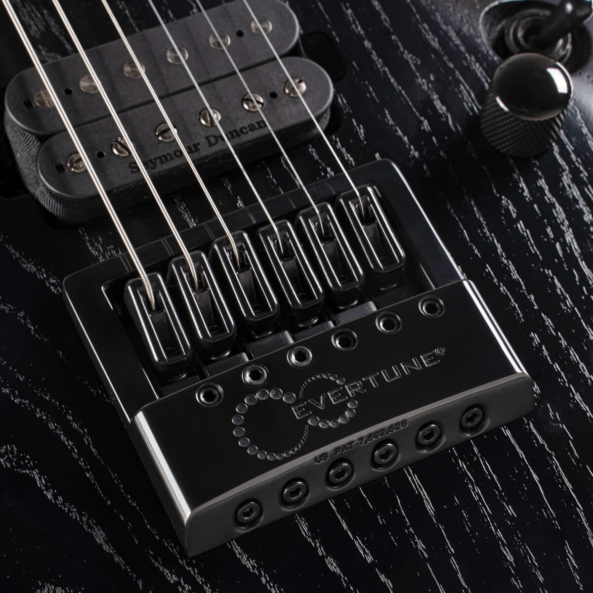 Cort KX700-EVERTUNE-OPBK KX Series Evertune Open Pore Black With Bag Electric Guitar
