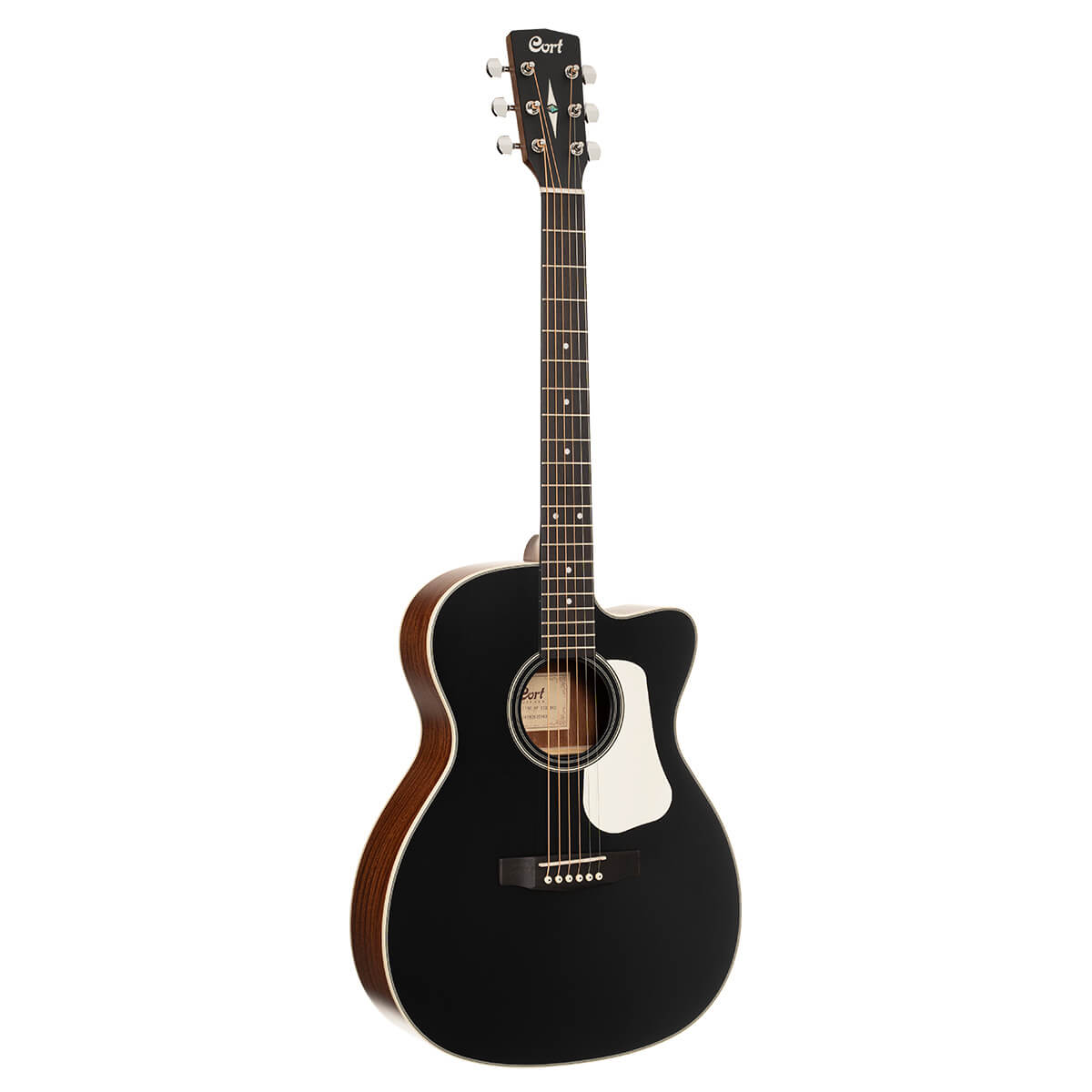 Cort L100OCF-CED BKS Luce Series With Cutaway Electro-Acoustic Guitar