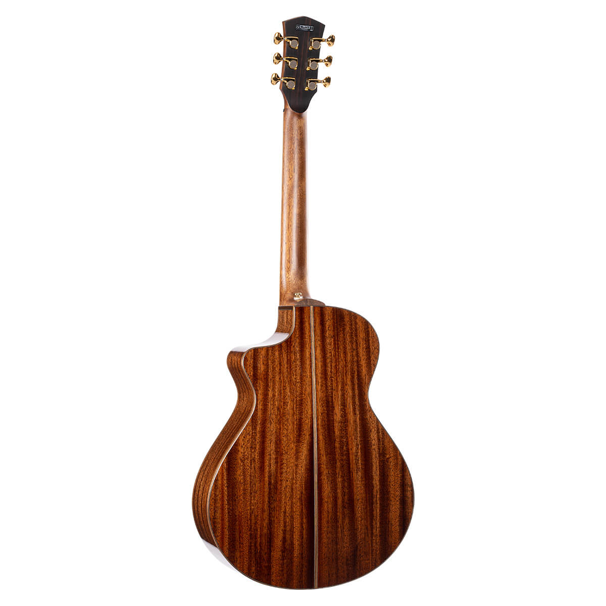 Cort Modern Black TBK Cutaway Masterpiece Electro-Acoustic Guitar