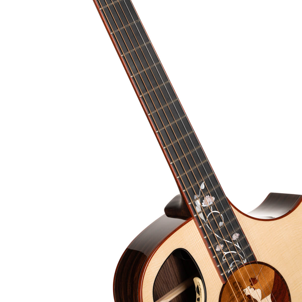 Cort Roselyn Redux Natural Cutaway Matserpiece Series Electro-Acoustic Guitar
