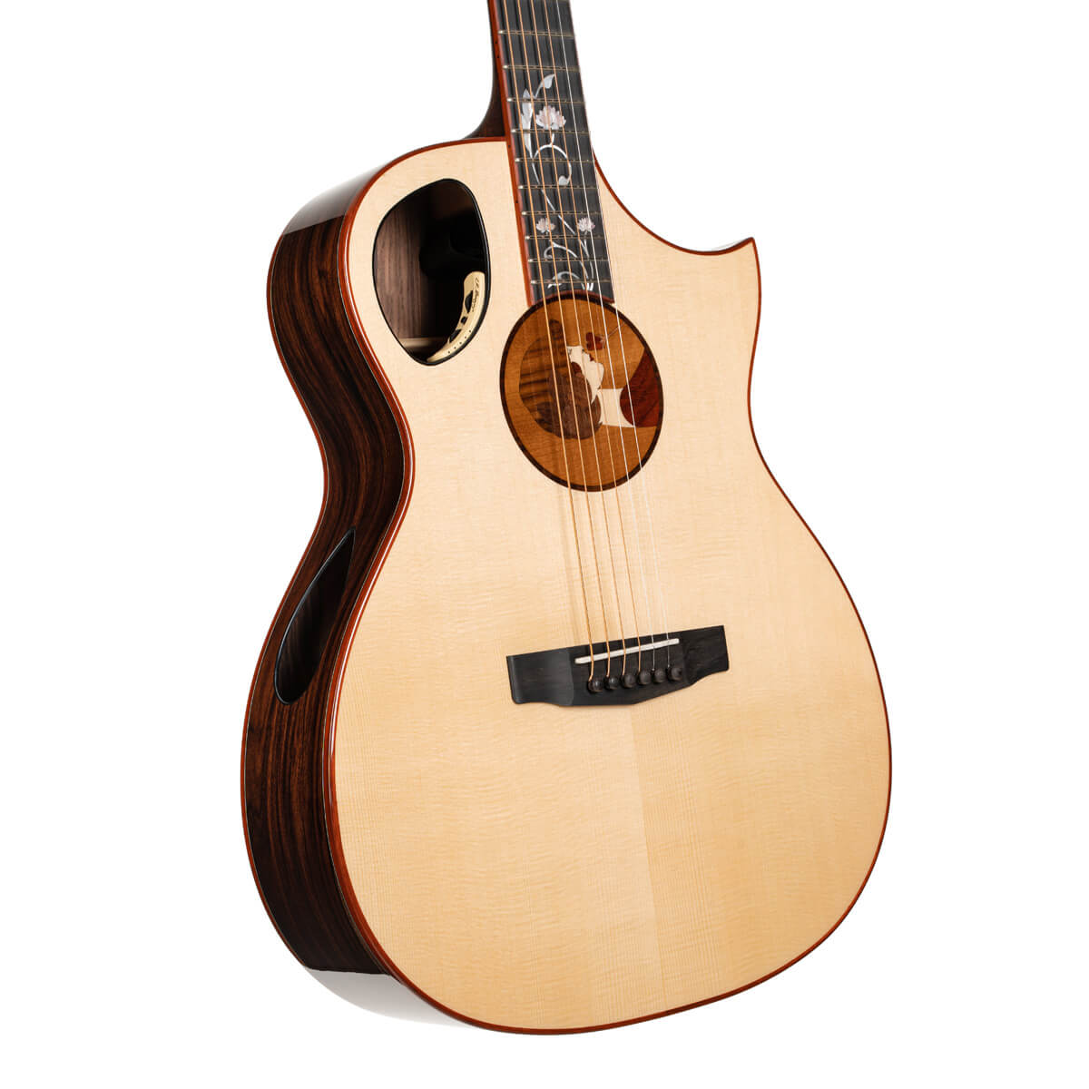 Cort Roselyn Redux Natural Cutaway Matserpiece Series Electro-Acoustic Guitar