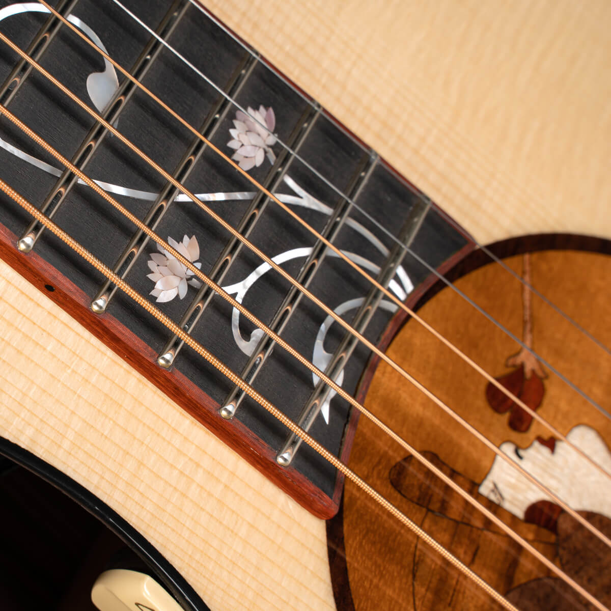 Cort Roselyn Redux Natural Cutaway Matserpiece Series Electro-Acoustic Guitar