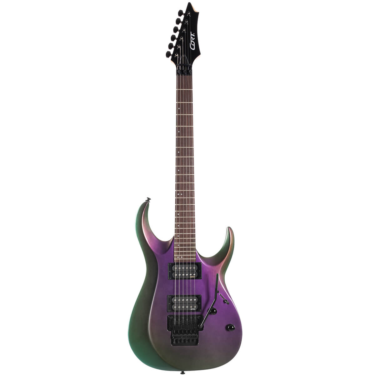 Cort X300-FPU X Series Flip Purple Electric Guitar