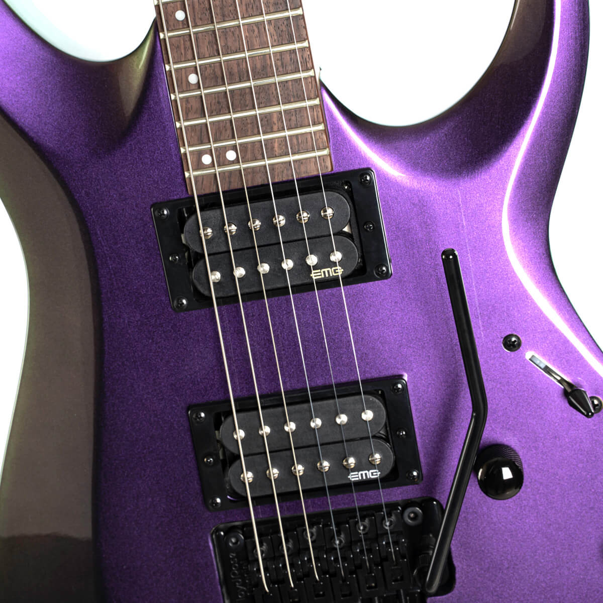 Cort X300-FPU X Series Flip Purple Electric Guitar