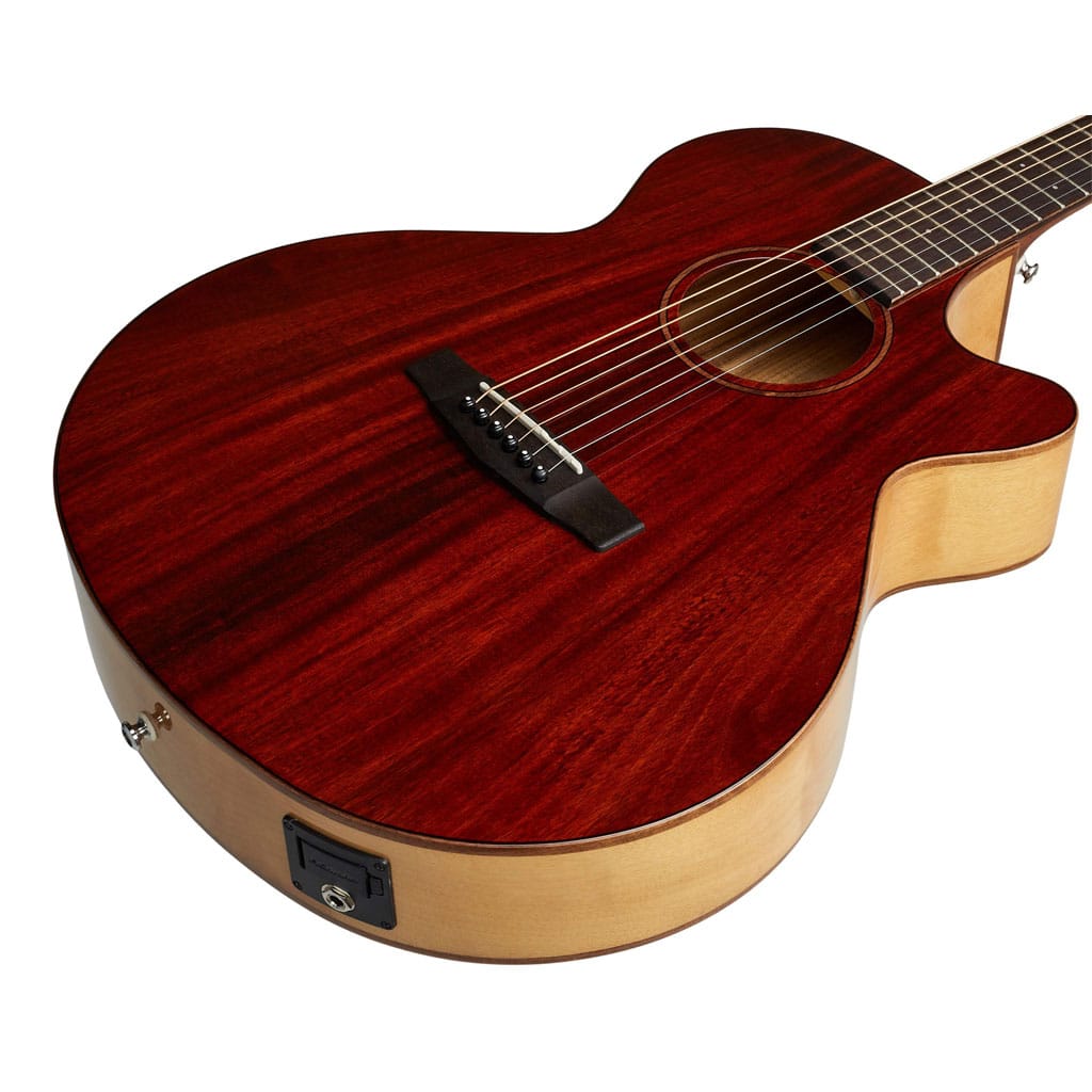 Cort SFX-MYRTLEWOOD BR SFX Series Brown Gloss With Cutaway Electro-Acoustic Guitar