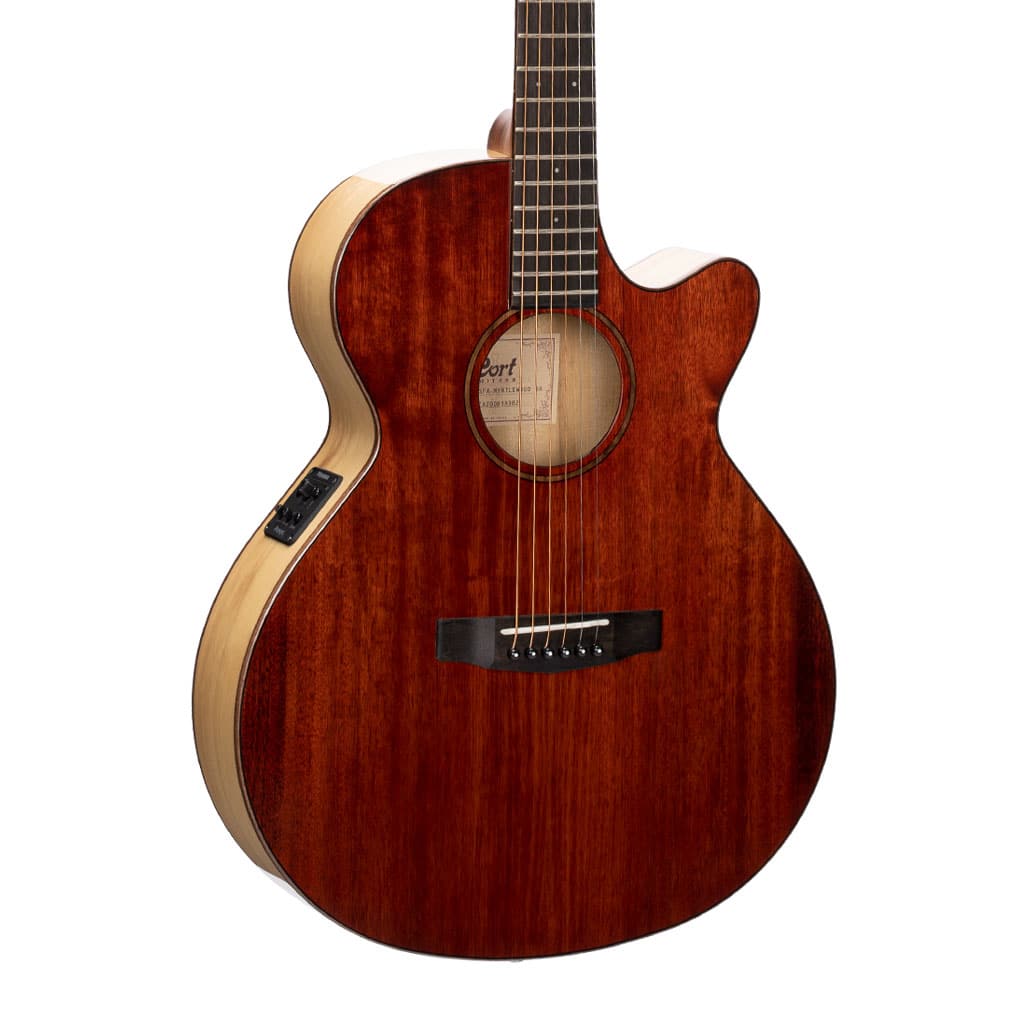Cort SFX-MYRTLEWOOD BR SFX Series Brown Gloss With Cutaway Electro-Acoustic Guitar