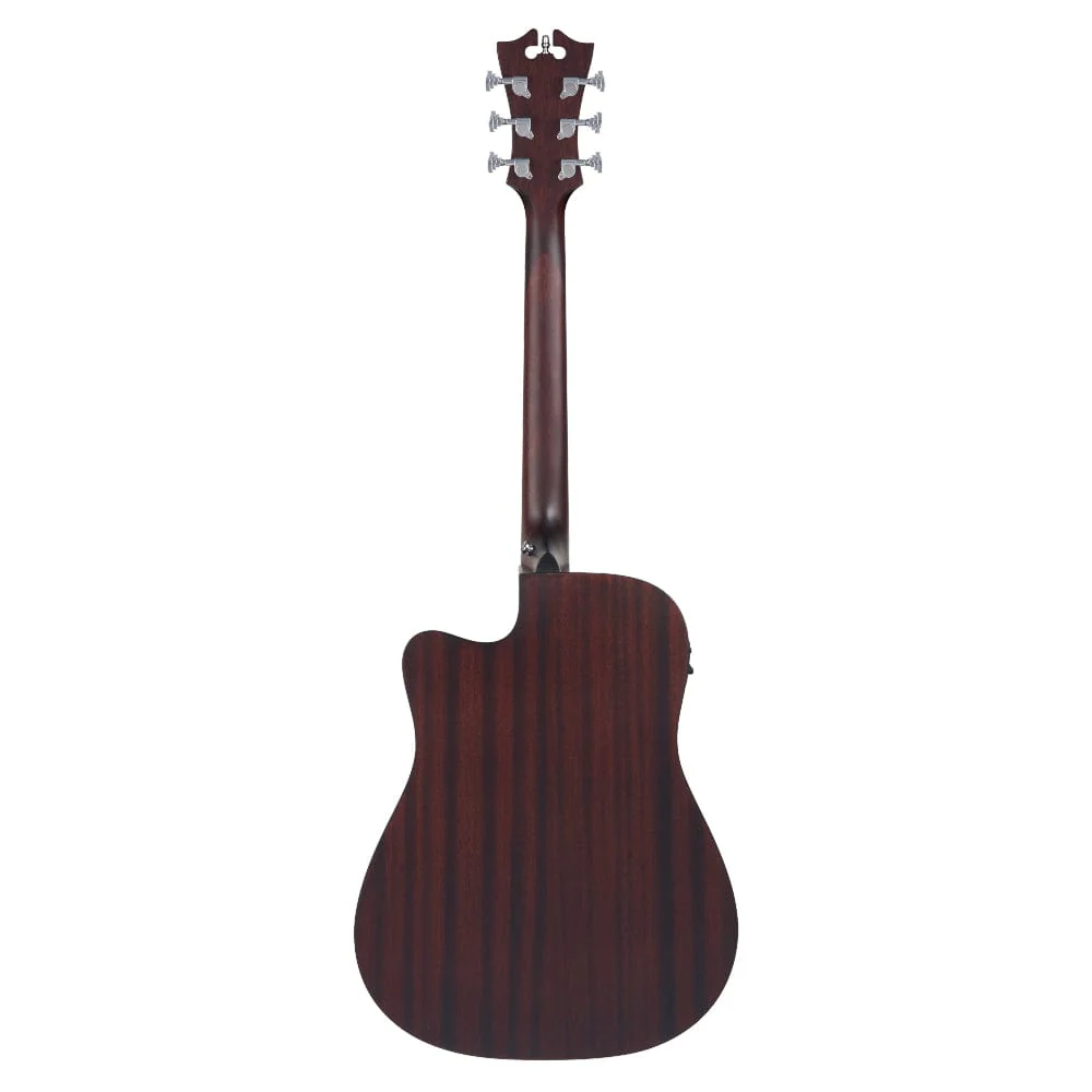 D'Angelico DAPLSD500MAHCP Premier Series Bowery LS Natural Mahogany Satin Electro-Acoustic Guitar