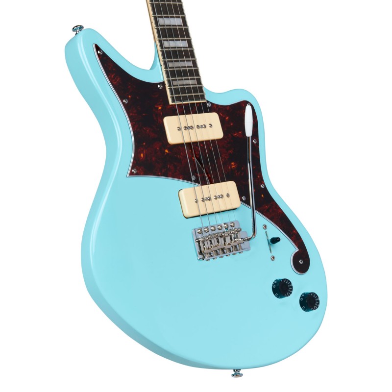 D'Angelico DAPBEDSBMCTR Premier Series Bedford Sky Blue Electric Guitar
