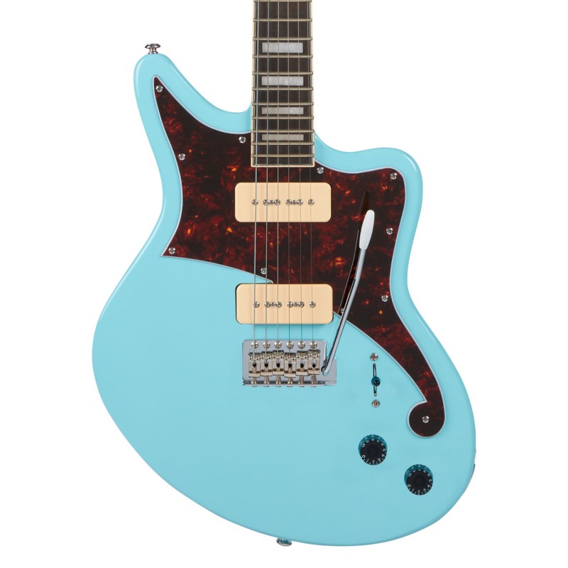 D'Angelico DAPBEDSBMCTR Premier Series Bedford Sky Blue Electric Guitar