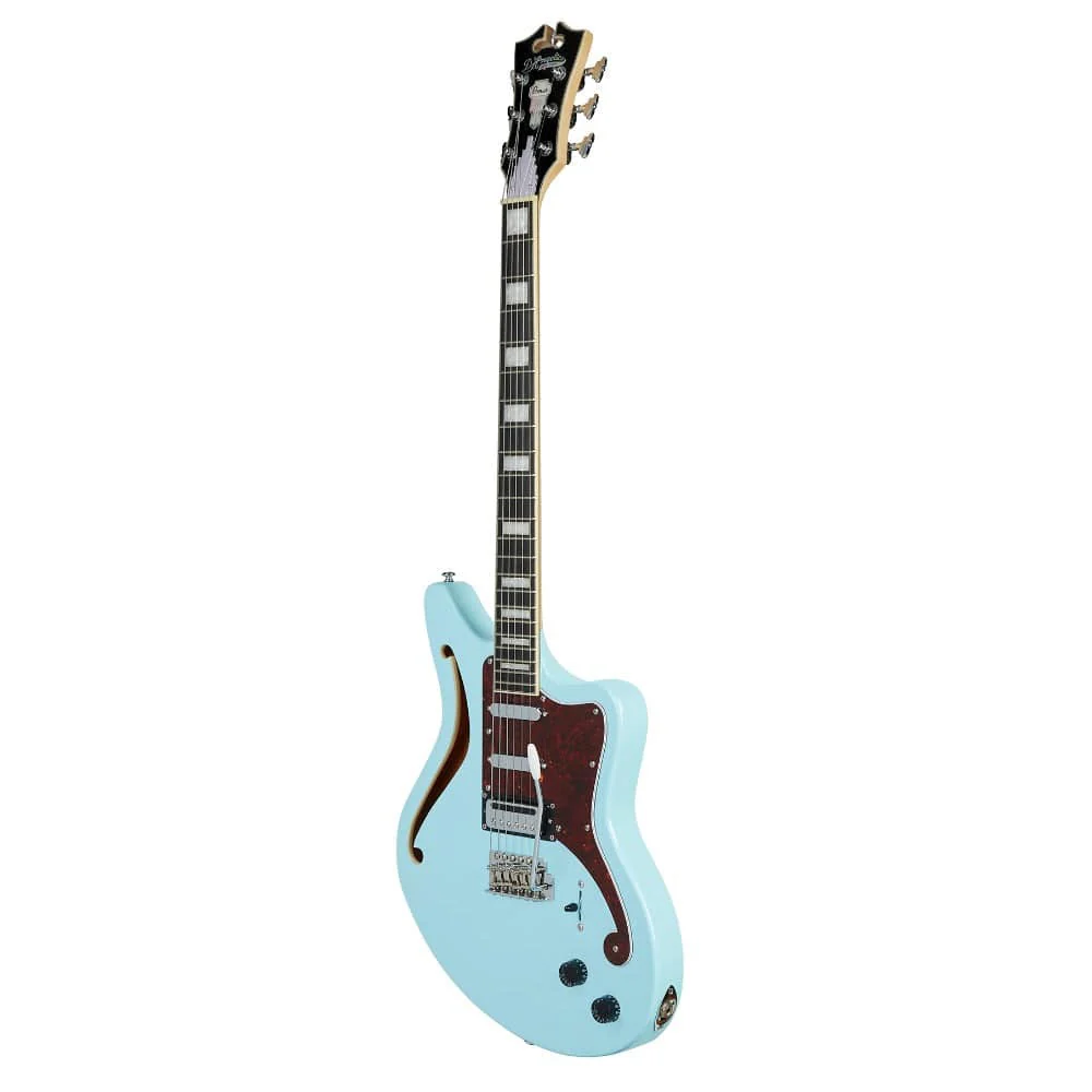D'Angelico DAPBEDOXBCTR Premier Series Bedford Sky Blue Electric Guitar