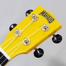 Mahalo U-SMILE-YW Series Soprano Yellow With Bag Ukulele