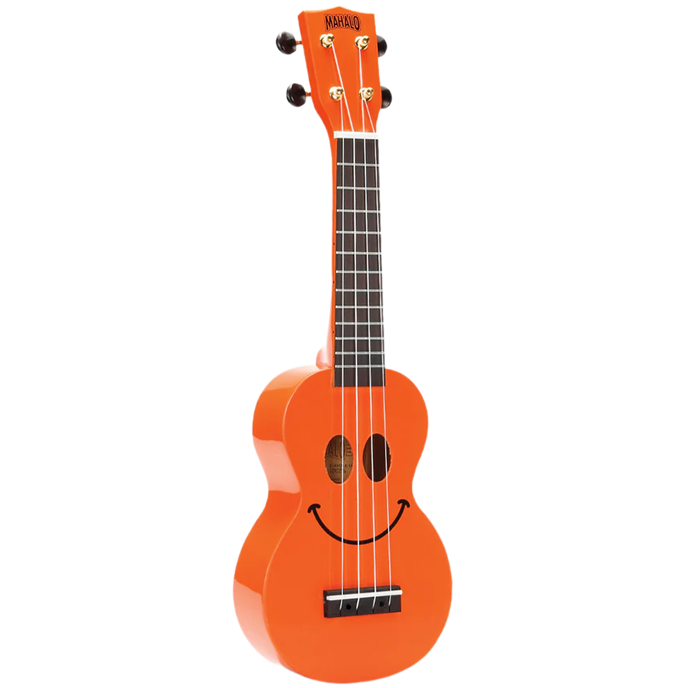 Mahalo U-SMILE-OR Series Soprano Orange With Bag Ukulele