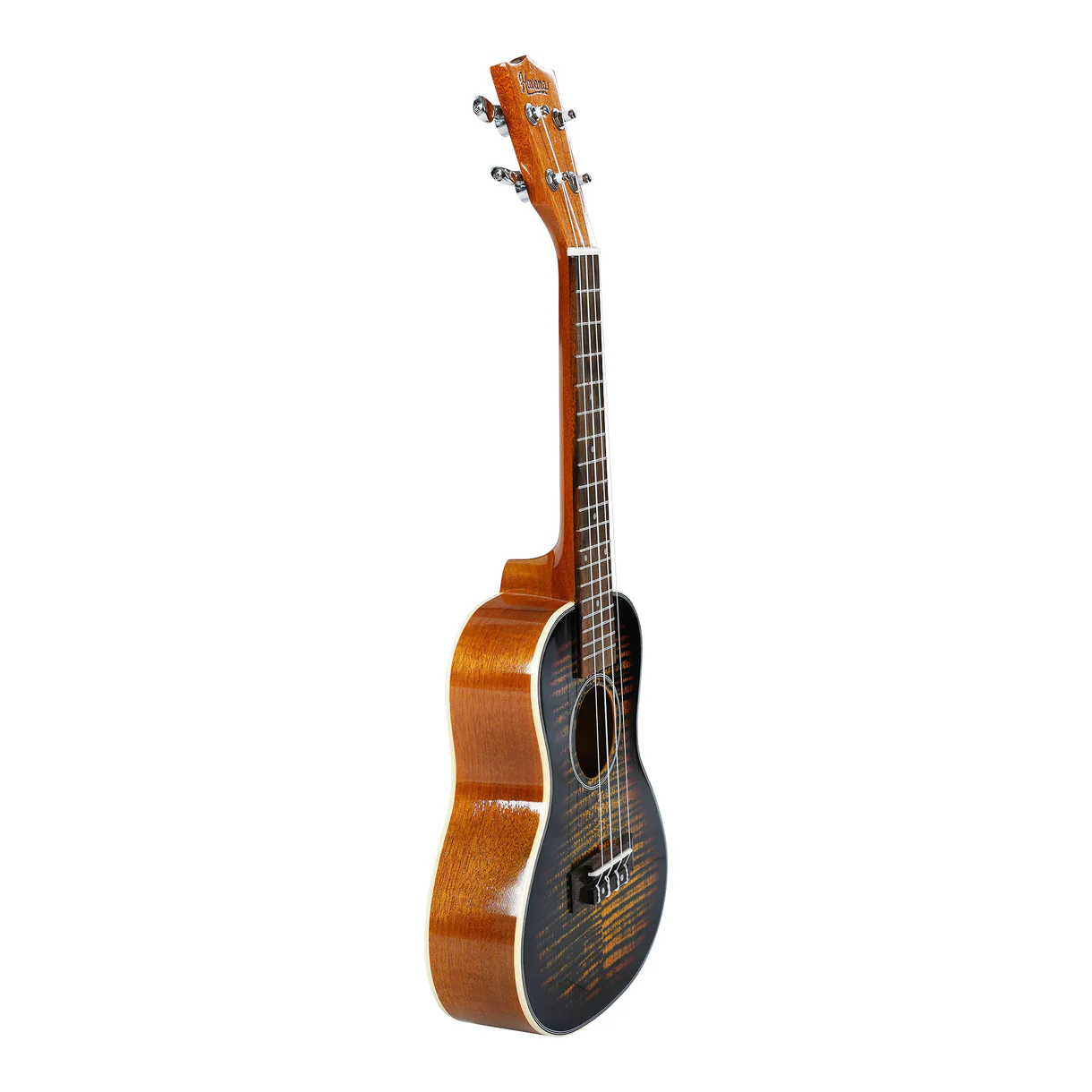 Havana QUK24 Tree Flame Sunburst Concert Ukulele