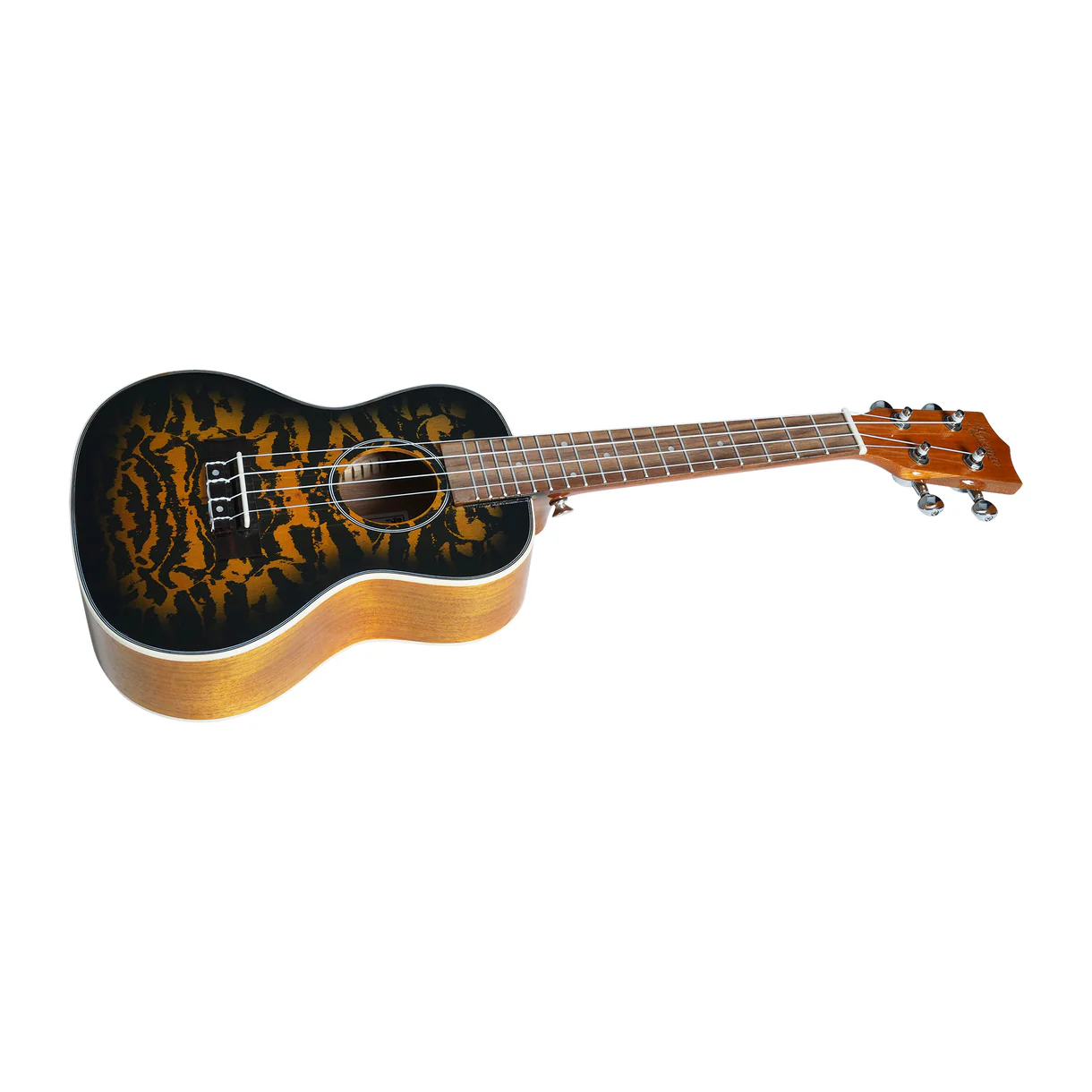 Havana QUK24 Tiger Flame Sunburst Concert Ukulele