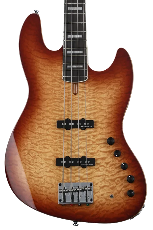 Sire V9 Alder-4 BRS V9 Series 4 String Alder Brown Sunburst Bass Guitar