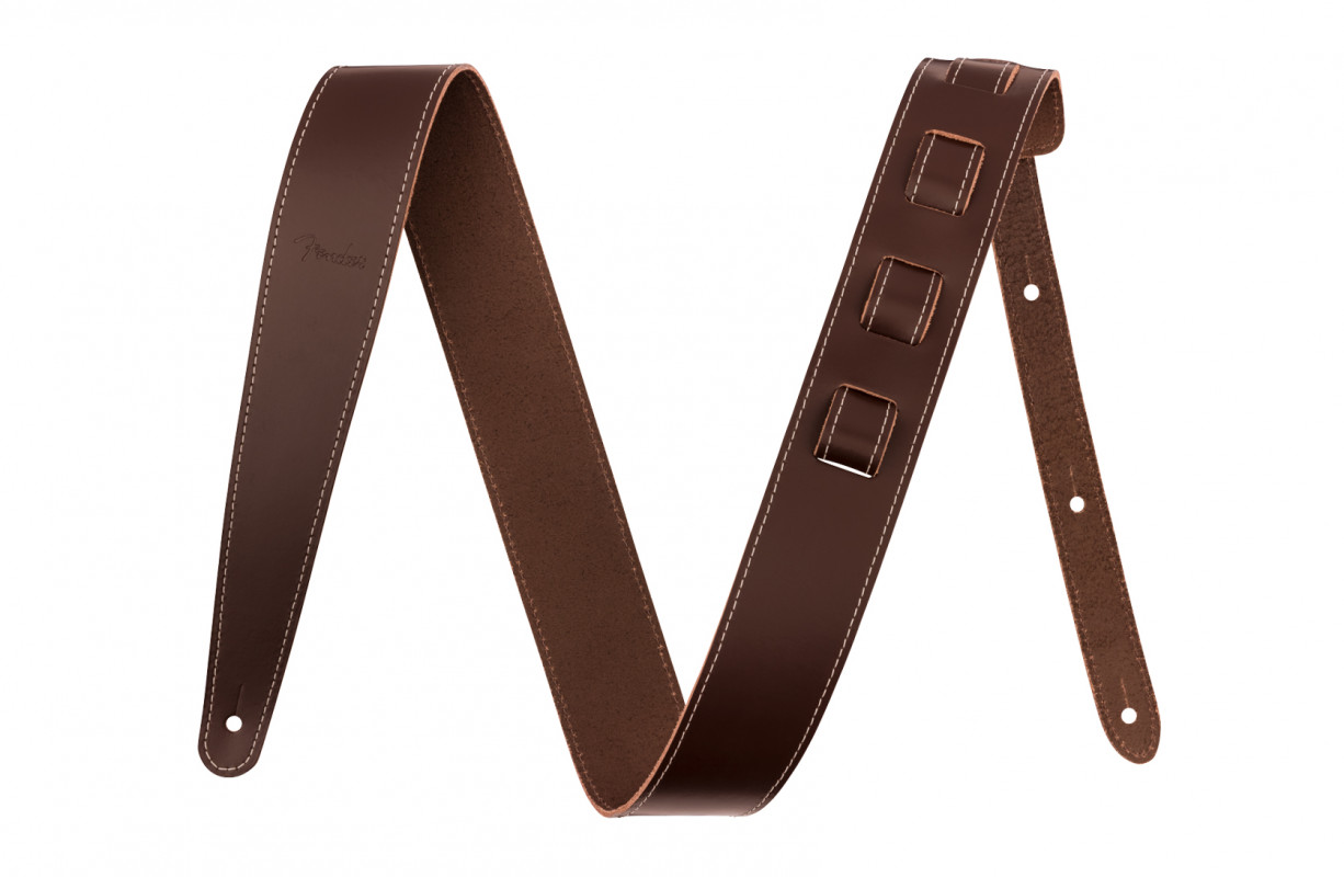 Fender 990642121 Brown Essentials Leather Straps
