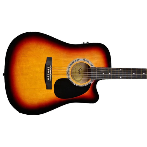 Fender Squier SA-105CE Sunburst Electro-Acoustic Guitar