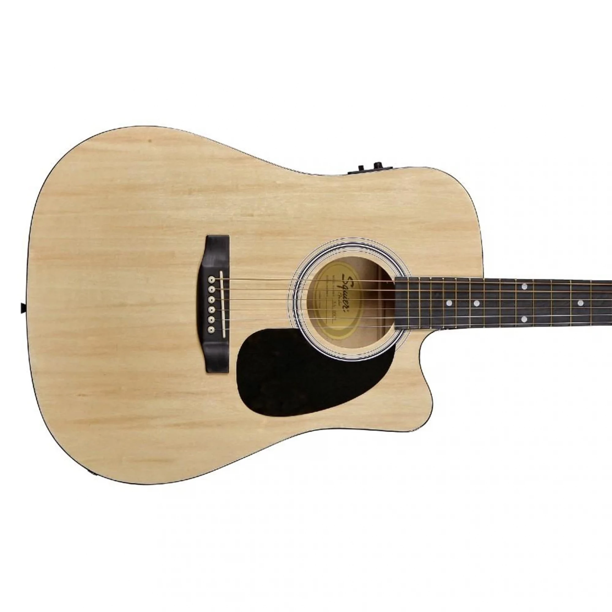 Fender Squier SA-105CE Natural Electro-Acoustic Guitar