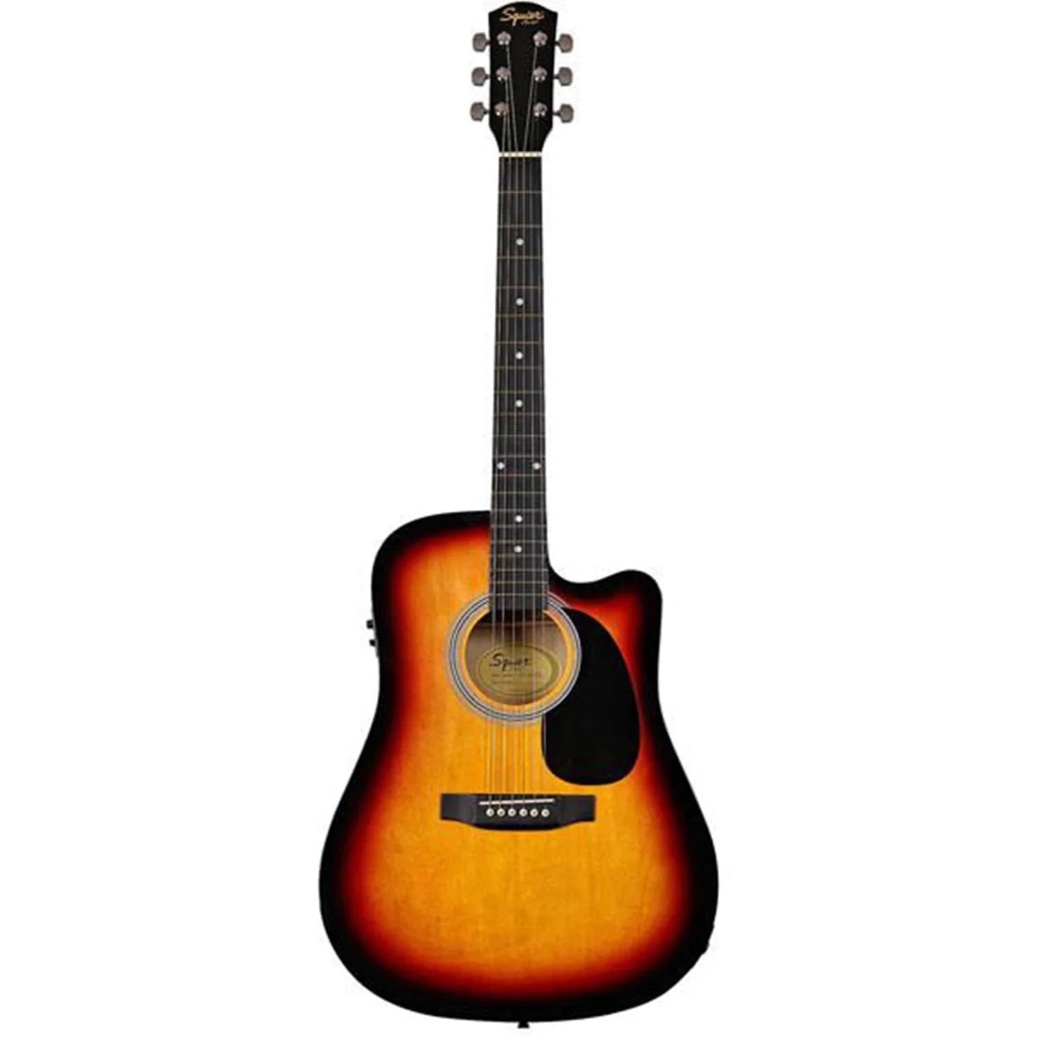 Fender Squier SA-105CE Sunburst Electro-Acoustic Guitar