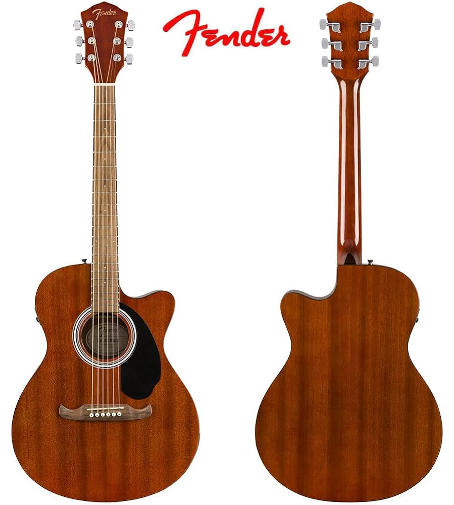 Fender FA-135CE Mahogany Concert Cutaway Electro-Acoustic Guitar