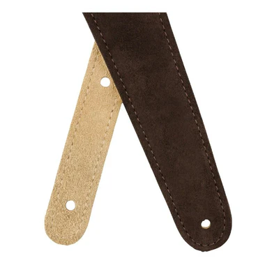 Fender 990691021 Brown/Tan Reversible Suede Guitar Strap
