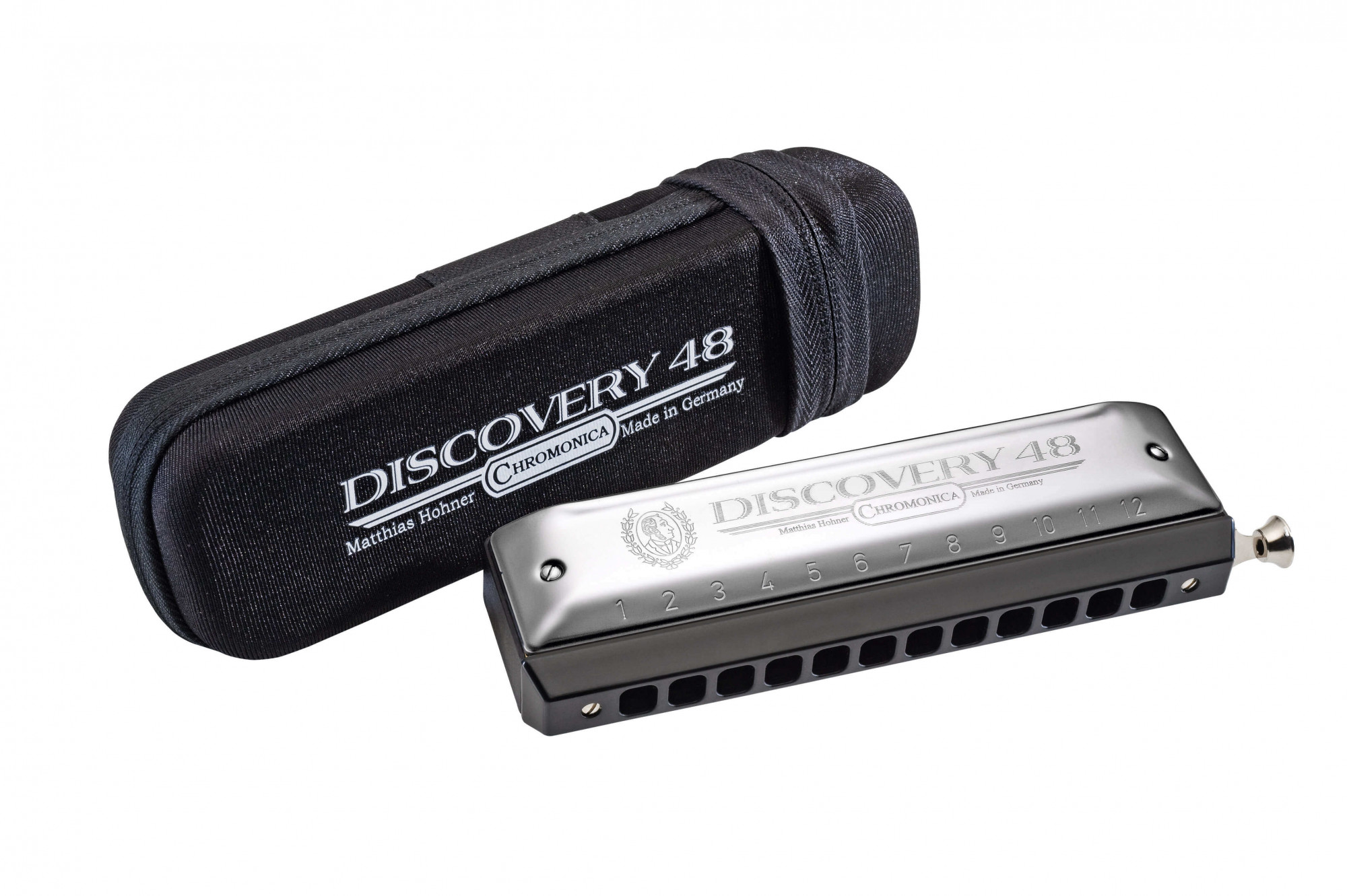 Hohner M754201X Discover 48 Hole C Key Chromatic Harmonica