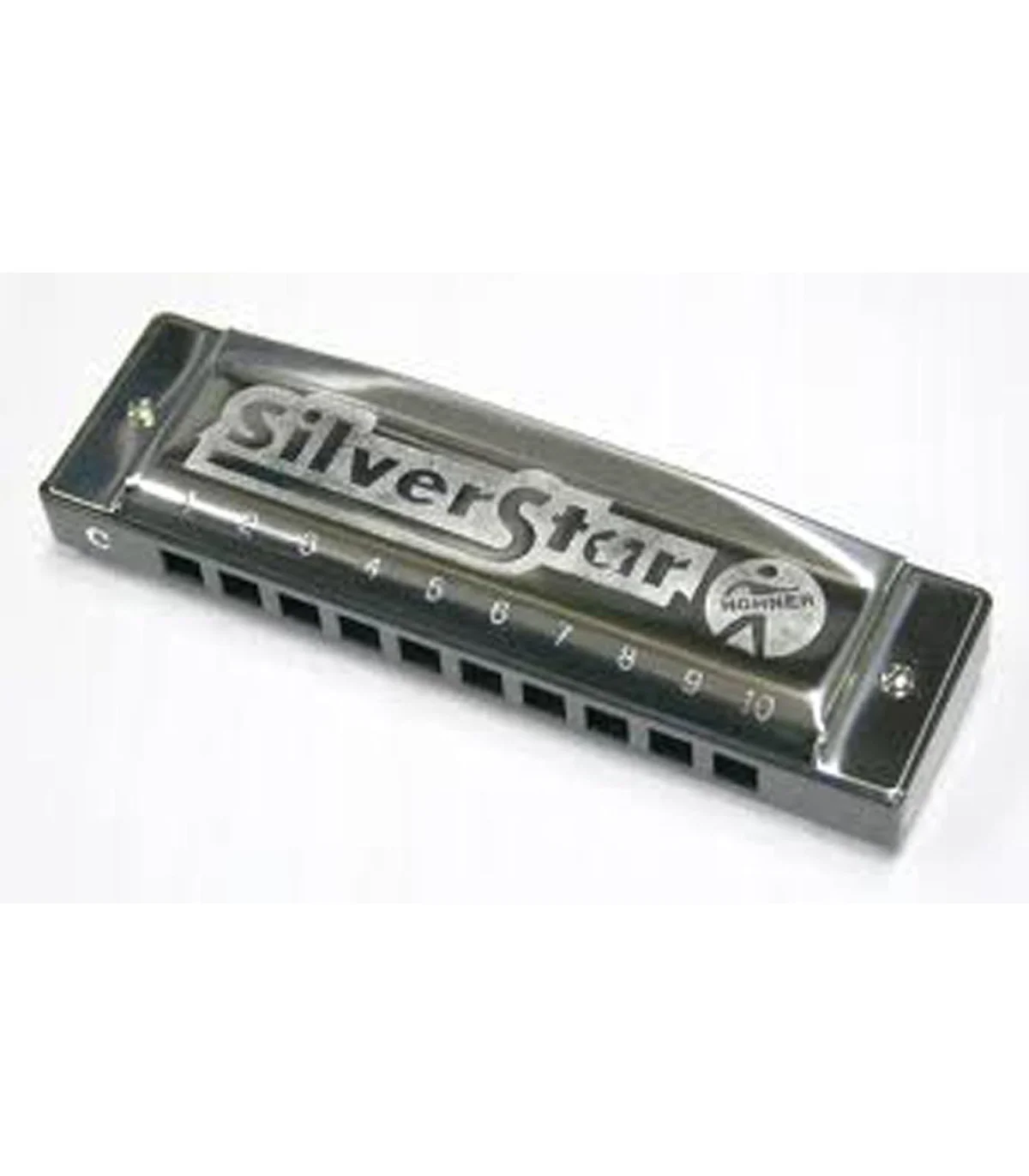 Hohner M50401S Silverstar C Key Diatonic Harmonica