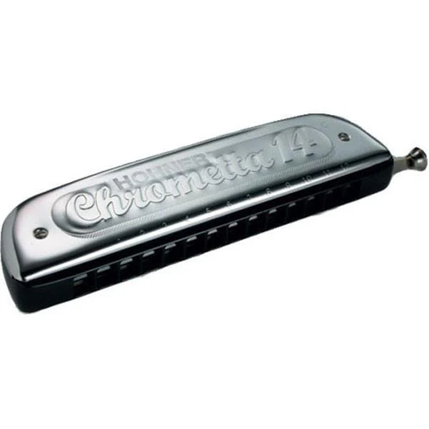 Hohner M25701 Chrometta 14 Hole C Key Chromatic Harmonica