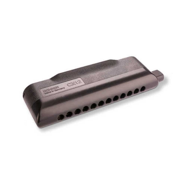 Hohner M754510 CX12 Black G Key Chromatic Harmonica