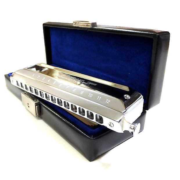 Hohner M756501 Meisterklasse C Key Chromatic Harmonica
