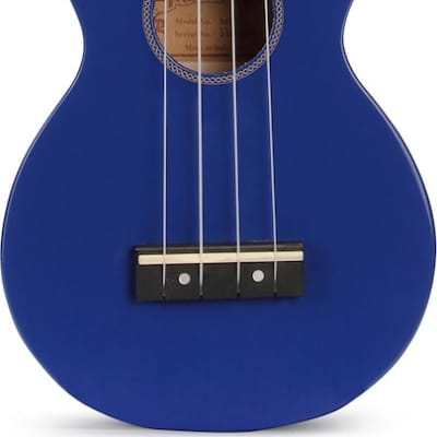 Mahalo MR1TBR Rainbow Series Soprano Trans Blue With Bag Ukulele