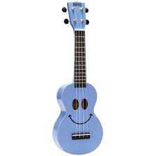 Mahalo U-SMILE-LBU Series Soprano Light Blue With Bag Ukulele