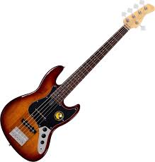 Sire V3P-5 TS Series Passive 5 String Tobacco Sunburst bass Guitar