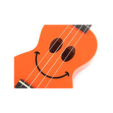 Mahalo U-SMILE-OR Series Soprano Orange With Bag Ukulele
