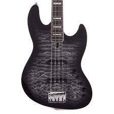 Sire V9 Swamp Ash-4 TBK V9 Series 4 String Swamp Ash Transparent Black Bass Guitar