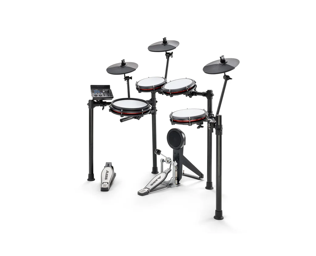Alesis Nitro Max Eight Piece Kit With Mesh Heads & Bluetooth Electronic Drum Set