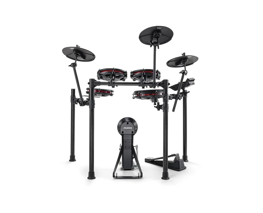 Alesis Nitro Max Eight Piece Kit With Mesh Heads & Bluetooth Electronic Drum Set
